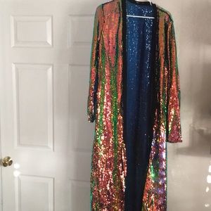 Sequin jacket 2x